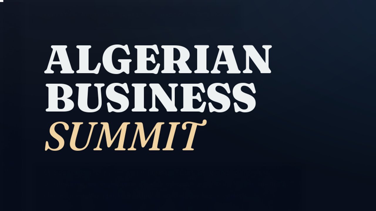 ALGERIAN BUSINESS SUMMIT
