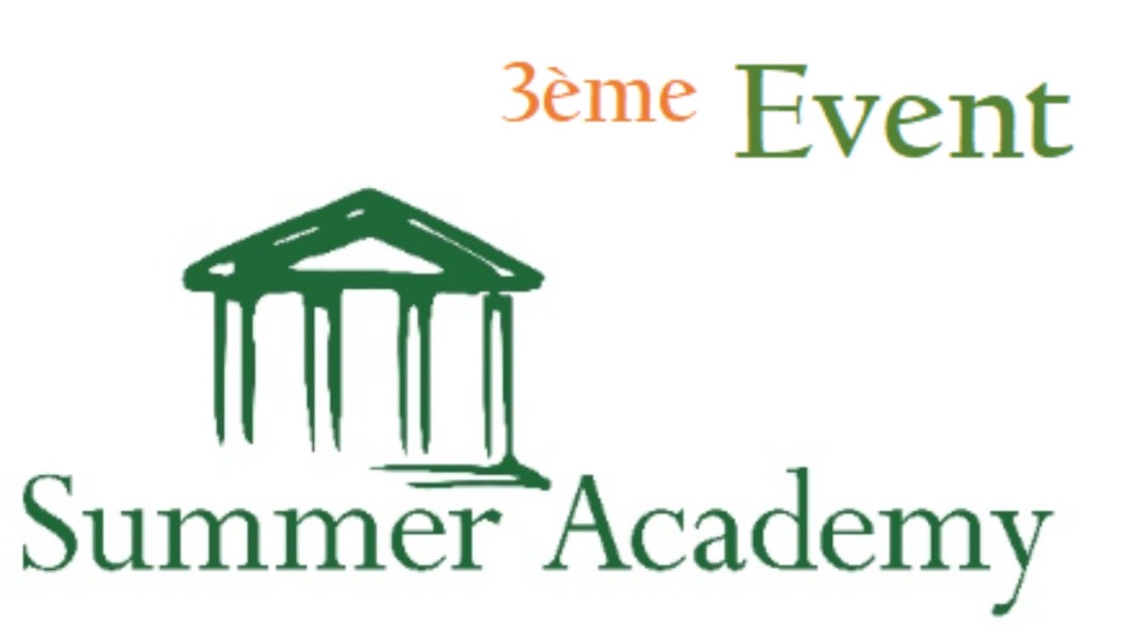 Event Summer Academy - 2026